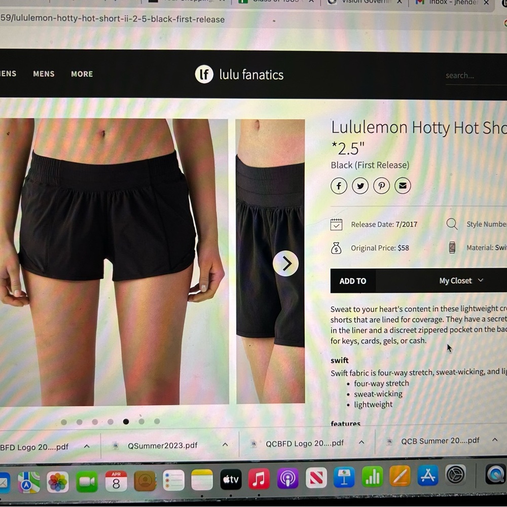 Lulu Hotty Hot Short size 4